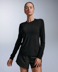 Ignition Wool Long Sleeve, Black/Black