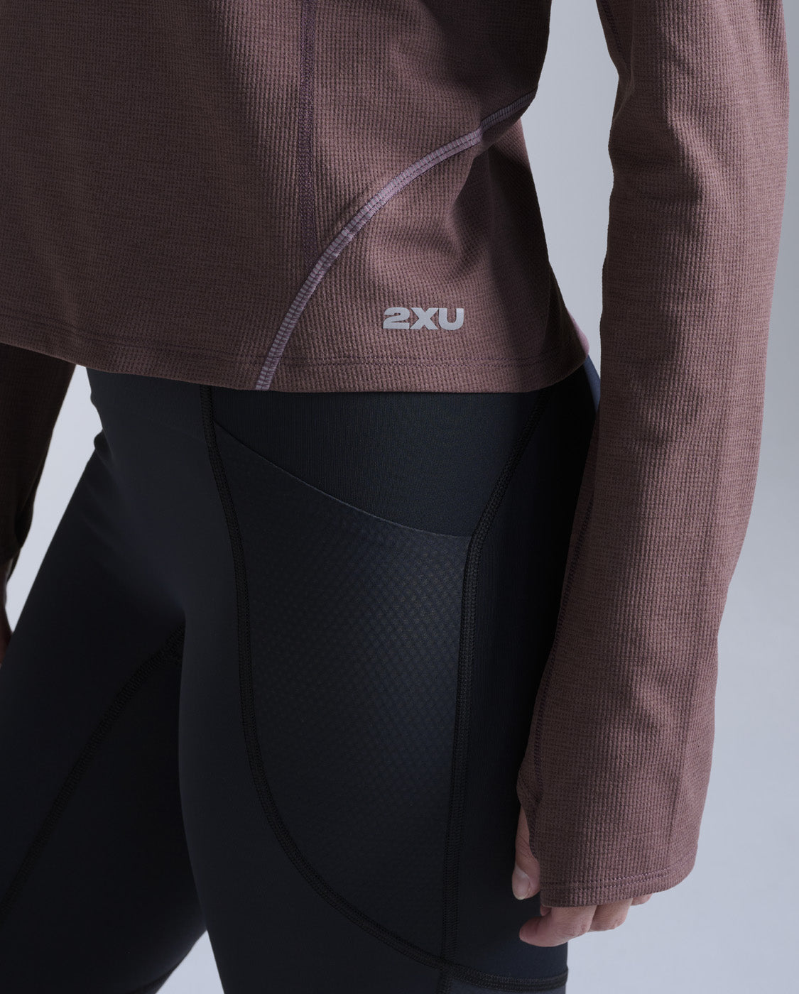 Aero Trail 1/2 Zip, Currant/Silver Reflective
