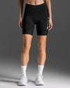 Aero Tri 7 Inch Shorts - Black/White