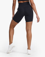 Form Stash Hi-Rise Bike Shorts, Black/Black