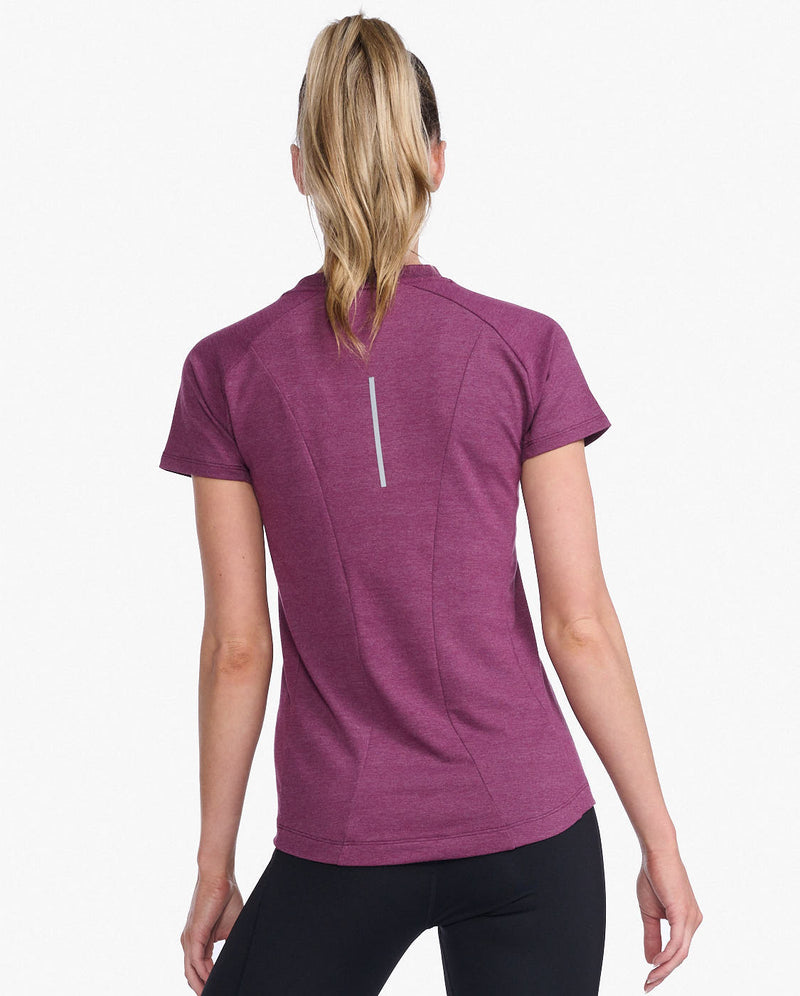 Ignition Base Layer Tee
 
 , Beet Marle/silver Reflective
